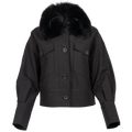 Charlie Jacket - Canvas - Black