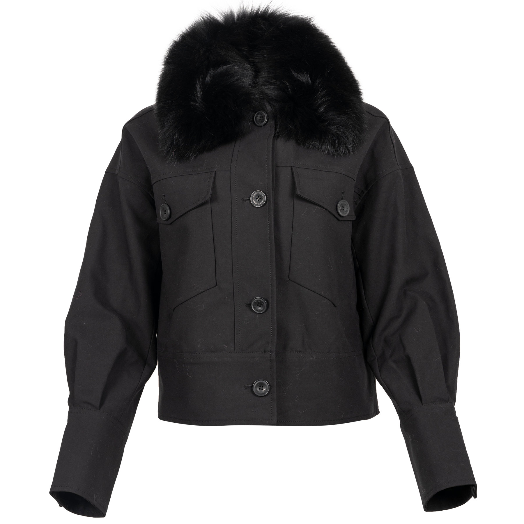 Charlie Jacket - Canvas - Black