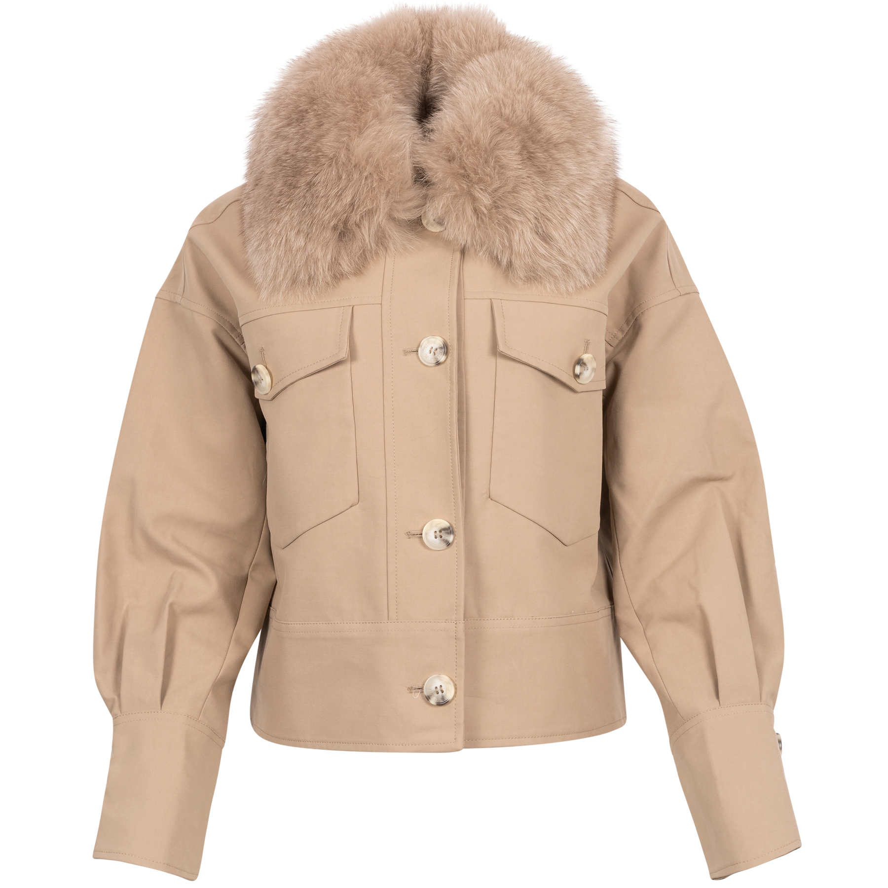 Charlie Jacket - Canvas - Beige
