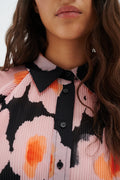 DesdraIW Shirt - Pink Poetic Flower