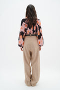 DesdraIW Shirt - Pink Poetic Flower