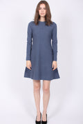 Cecilie Merino Dress - Blue - Ella & il - Kjoler - VILLOID.no