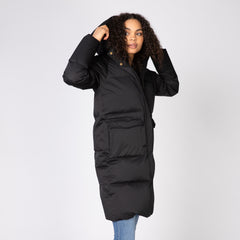 Pollux Down Coat - Jet Black