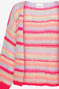 Pool Knit Cardigan - Pink Mix