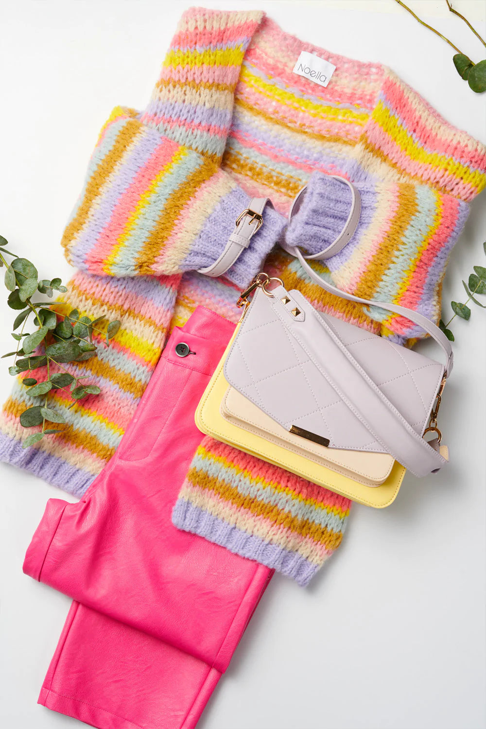Pool Knit Cardigan - Multi Mix