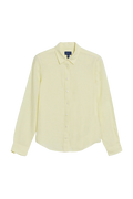 Reg Linen Chambray Shirt - Lemonade Yellow