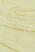 Reg Linen Chambray Shirt - Lemonade Yellow