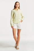 Reg Linen Chambray Shirt - Lemonade Yellow