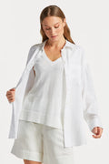 Os Linen Shirt - White