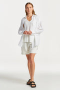 Os Linen Shirt - White
