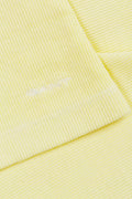Sunfaded High Neck Rib Tank Top - Lemonade Yellow