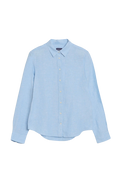 Reg Linen Chambray Shirt - Gentle Blue