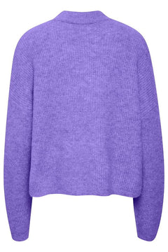 AlphaGZ Short Cardigan - Purple Opulence Melange