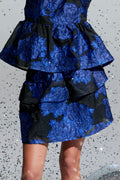 Taylor Flounce Skirt - Blue Mix