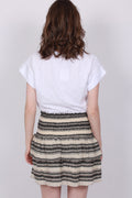 Alva MSCH STD Tee - White/Celina - Moss Copenhagen - T-skjorter & Topper - VILLOID.no