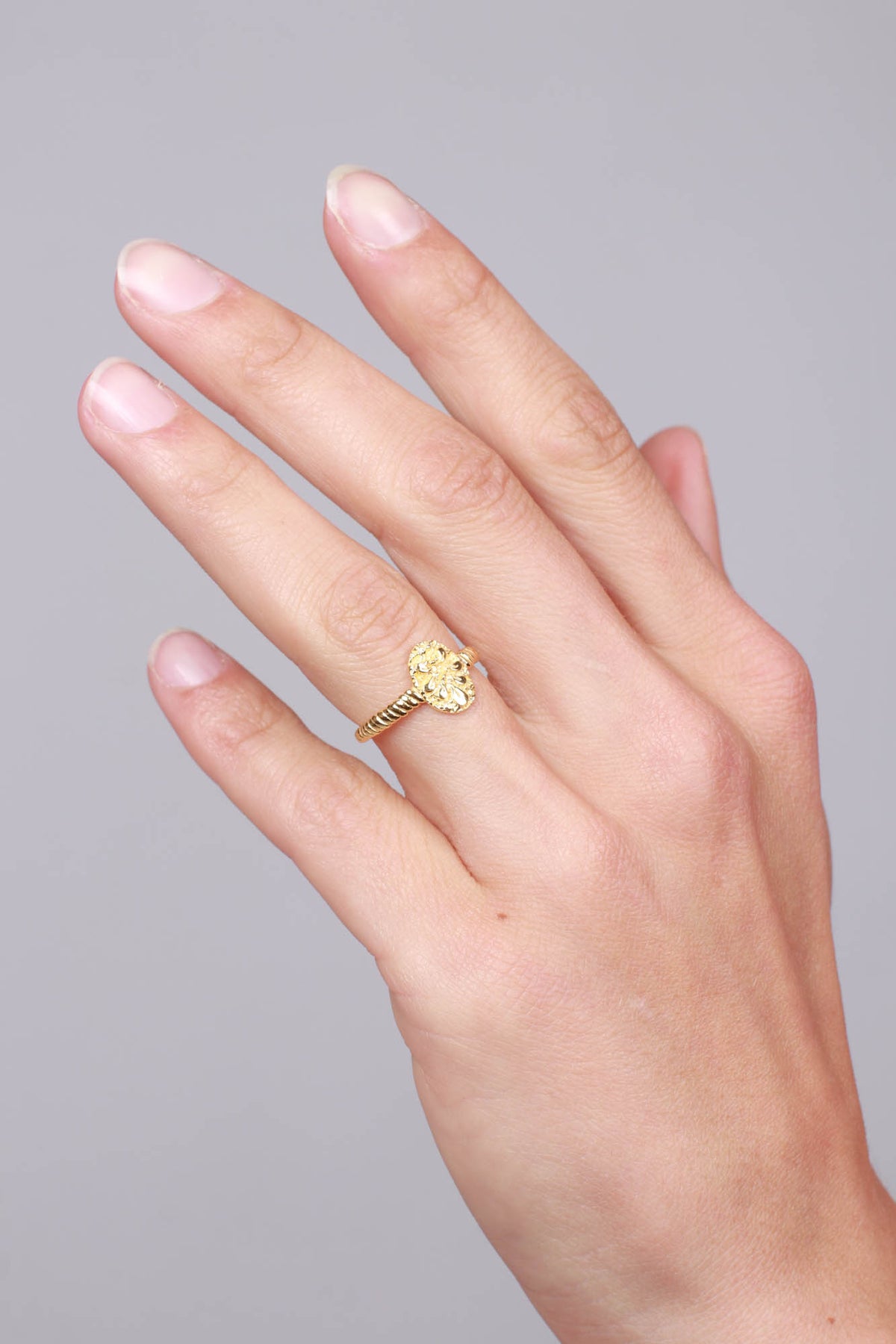 Aspen Ring - Gold - Maanesten - Tilbehør - VILLOID.no
