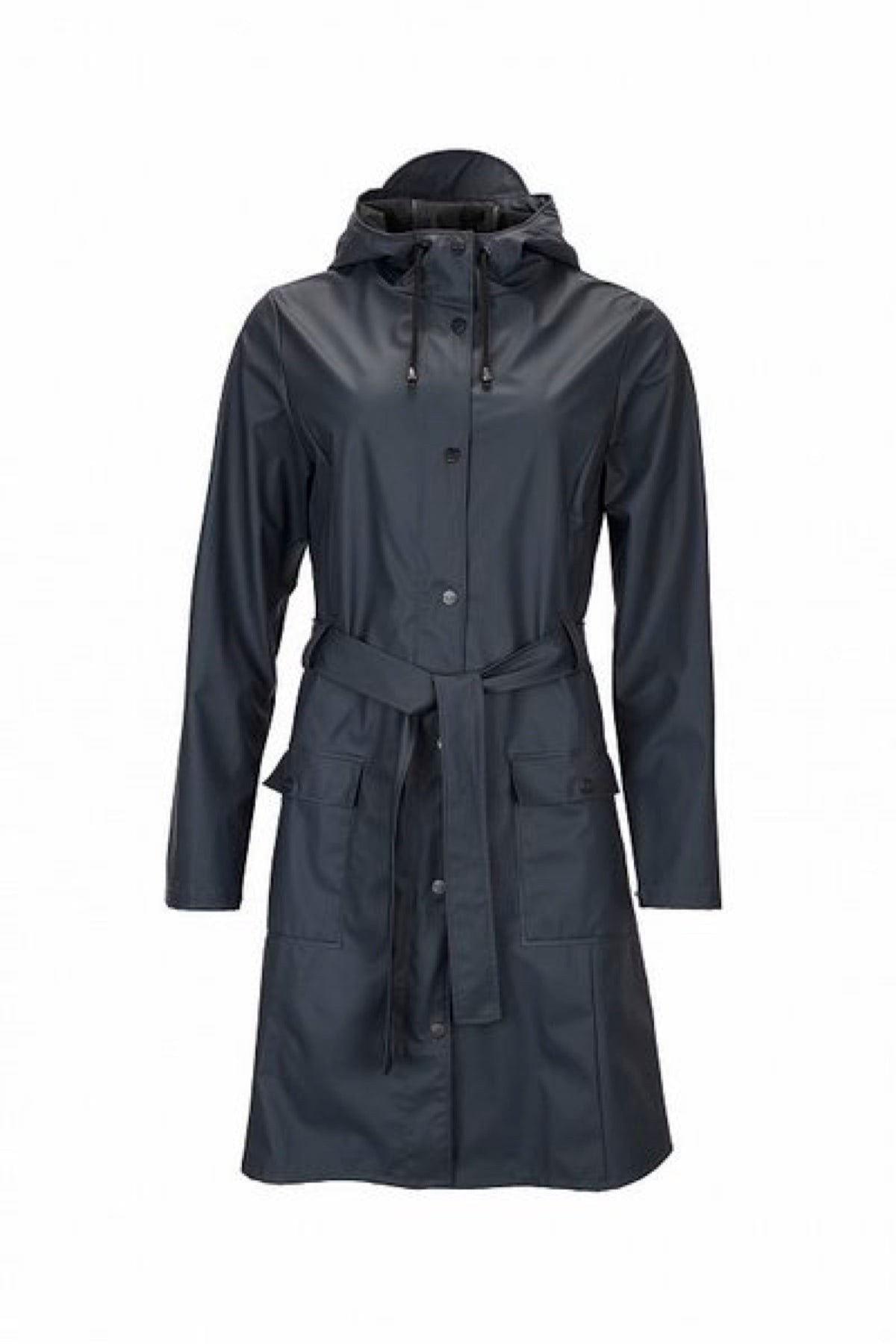 Curve Jacket - Blue - Rains - Jakker - VILLOID.no