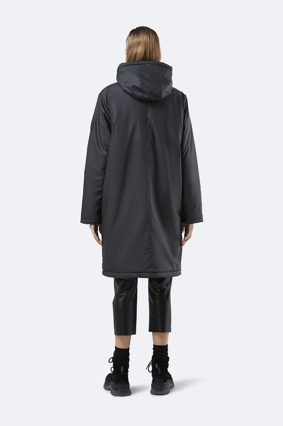 Padded Coat - Black - Rains - Jakker - VILLOID.no