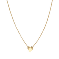 Reflection Heart Necklace - Gold