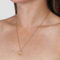 Reflection Heart Pendant - Gold