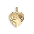Reflection Heart Pendant - Gold
