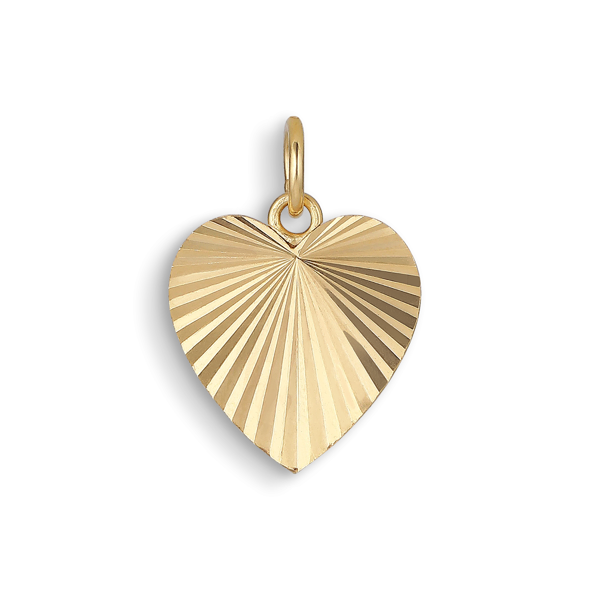 Reflection Heart Pendant - Gold