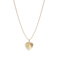 Reflection Heart Pendant - Gold