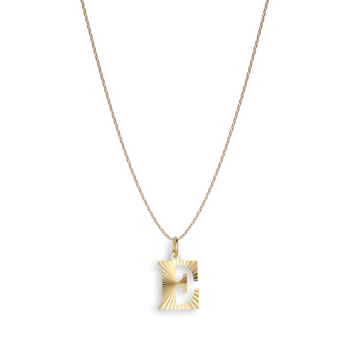 Reflection Letters Gold - E