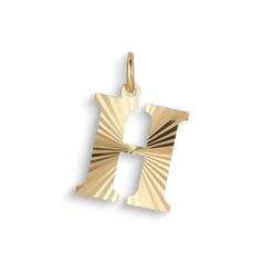 Reflection Letters Gold - H