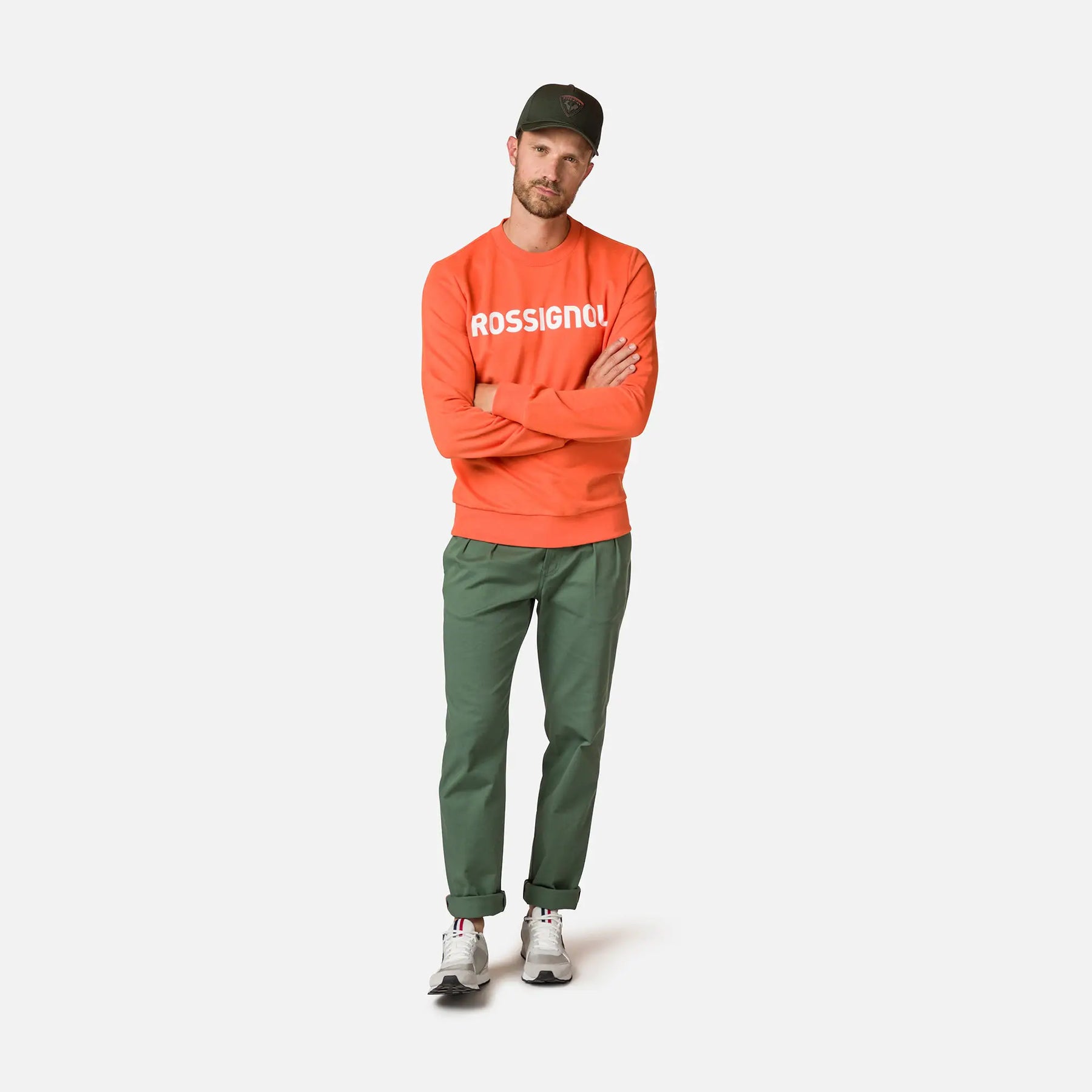 Logo Sweat RN FT - Clementine