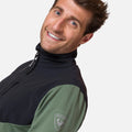 Skpr 1/2 Zip Sweat - Ebony Green