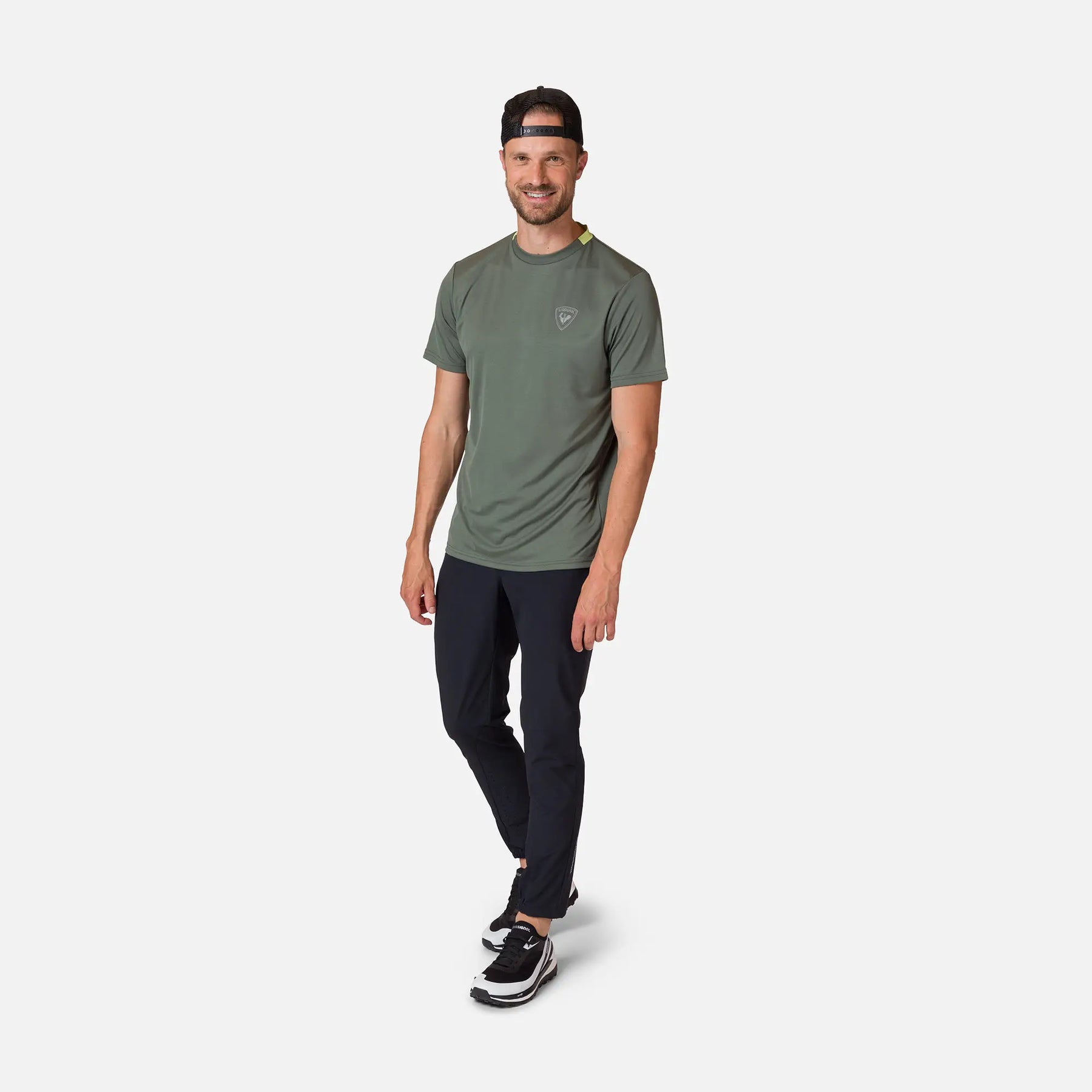 Active Tee - Ebony Green
