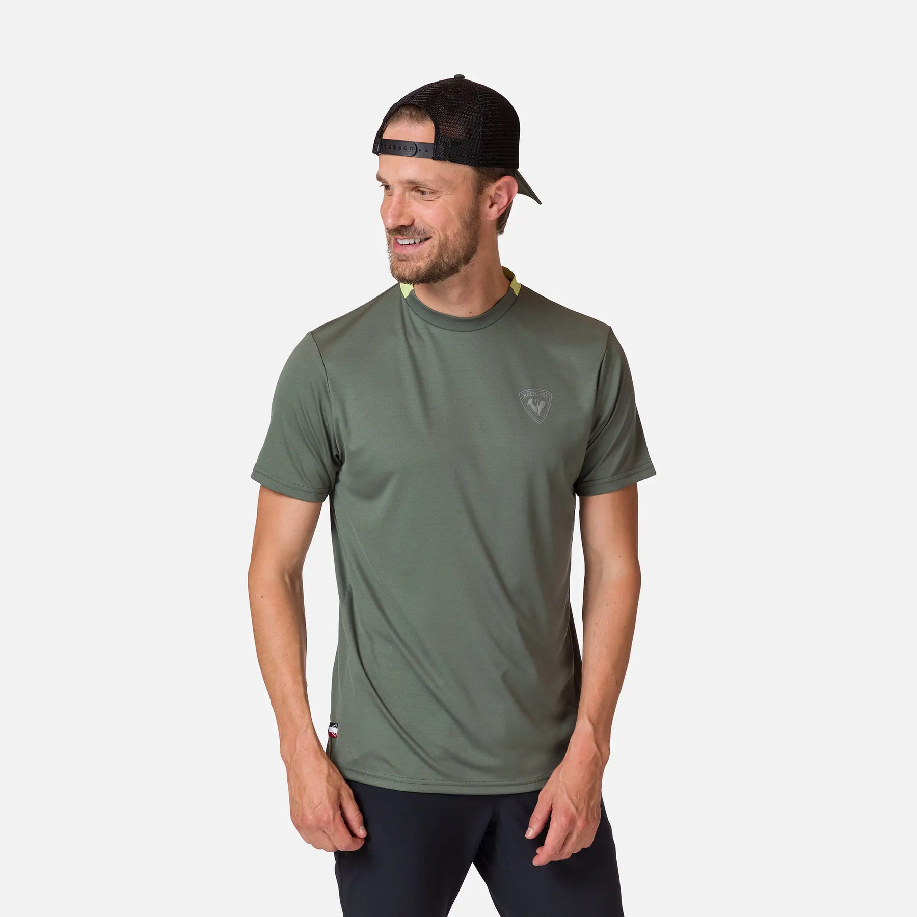 Active Tee - Ebony Green