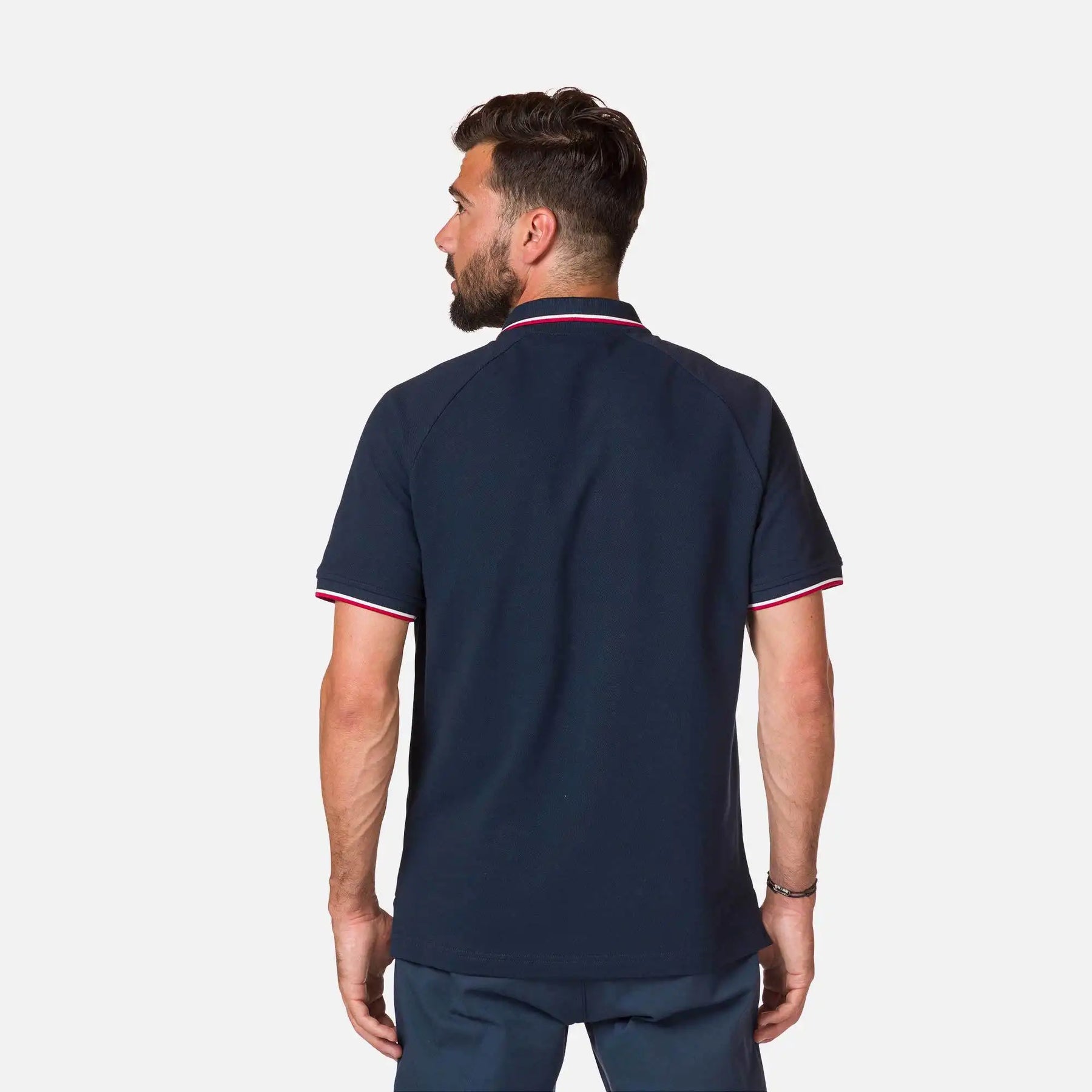 Logo Polo Raglan - Dark Navy