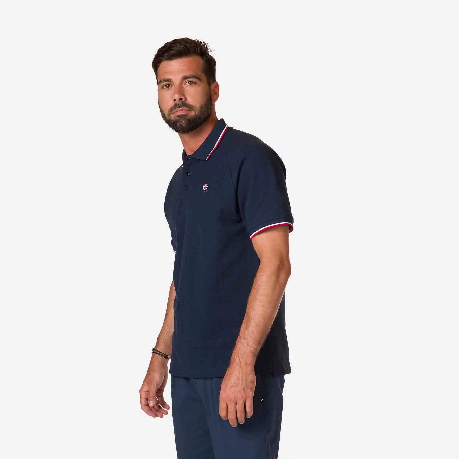 Logo Polo Raglan - Dark Navy