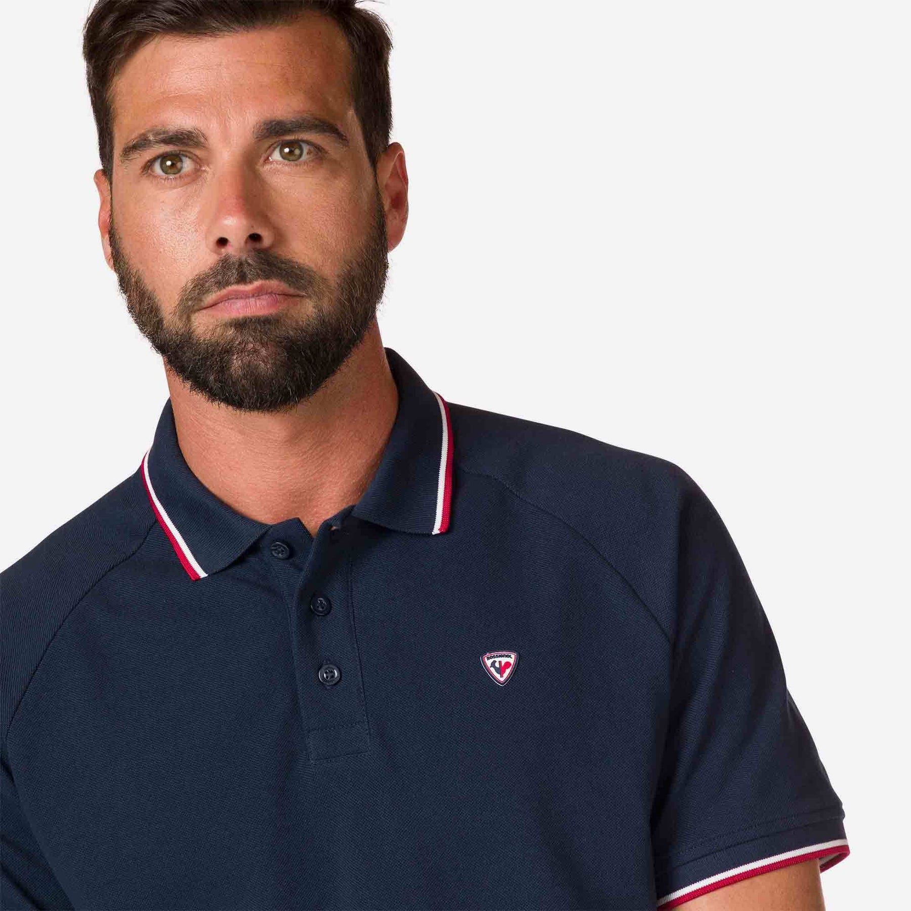 Logo Polo Raglan - Dark Navy