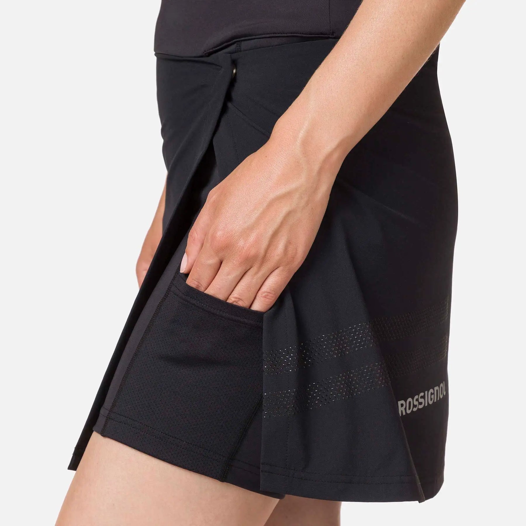 Womens Lightweight Breathable Skirt - Black