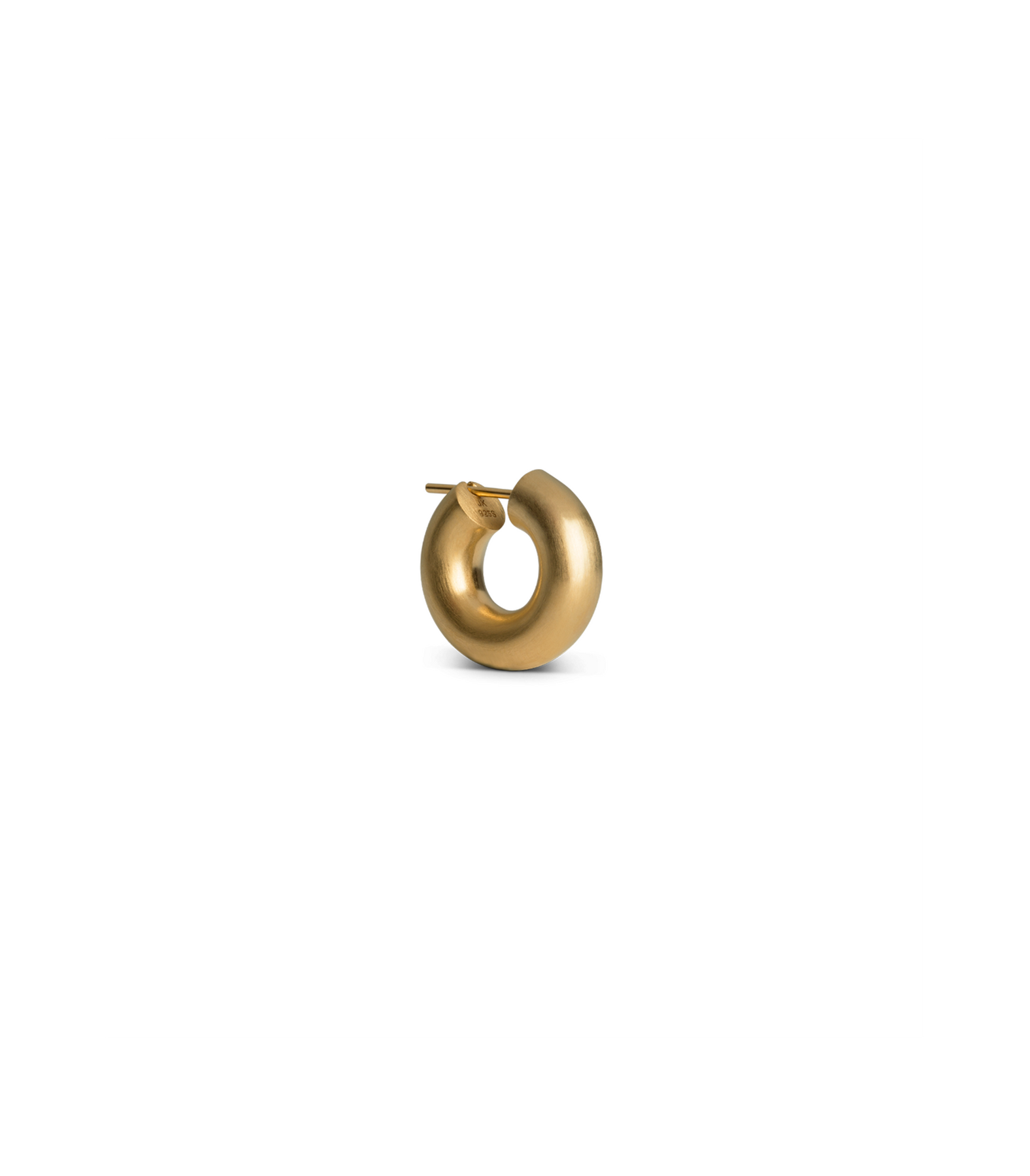 Small Chunky Hoop - Gold