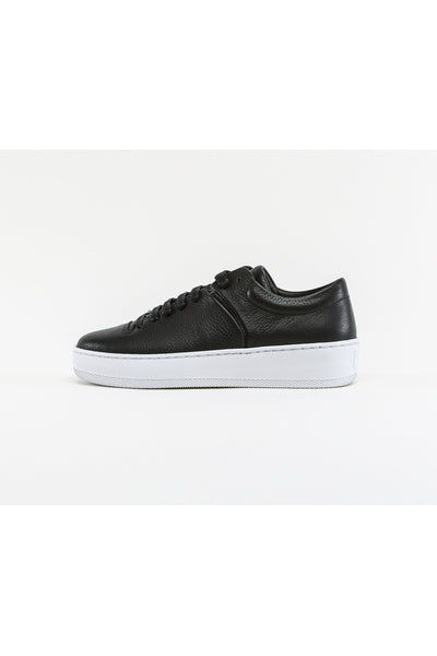 Cloud Fat - Tumbled Leather - Black - Jim Rickey - Sko - VILLOID.no