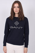 Gant Lock Up C-neck Sweat - Evening Blue - GANT - Gensere - VILLOID.no