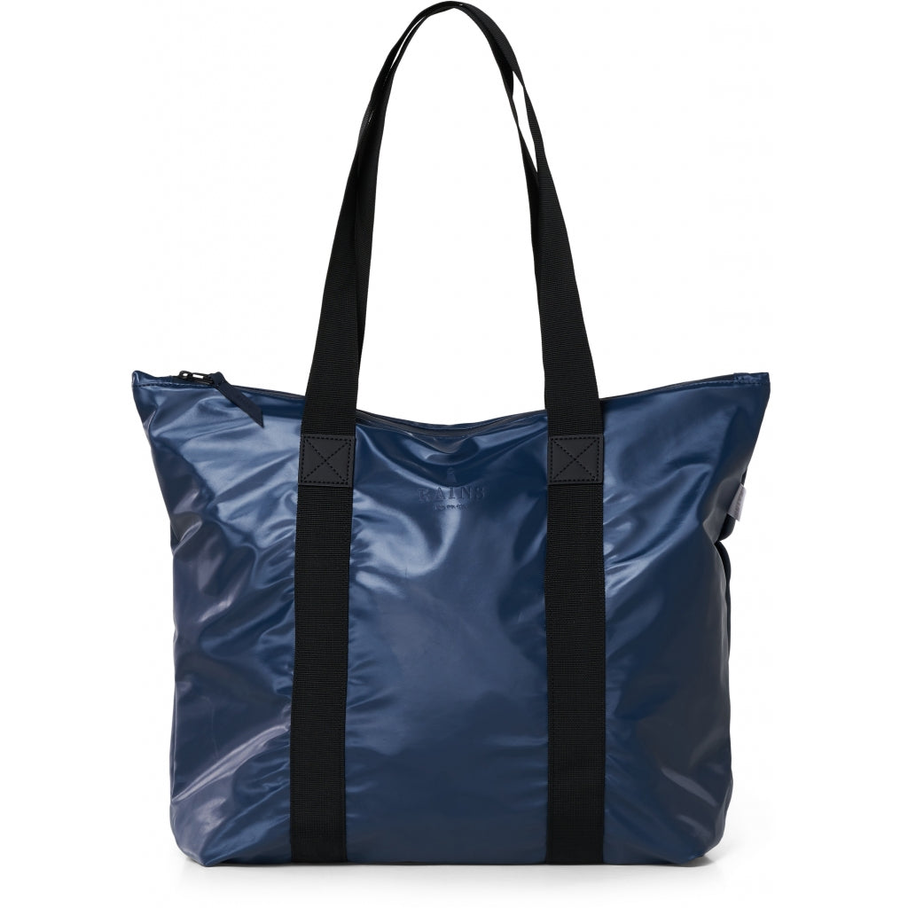 Tote Bag Rush - Shiny Blue - Rains - Tilbehør - VILLOID.no