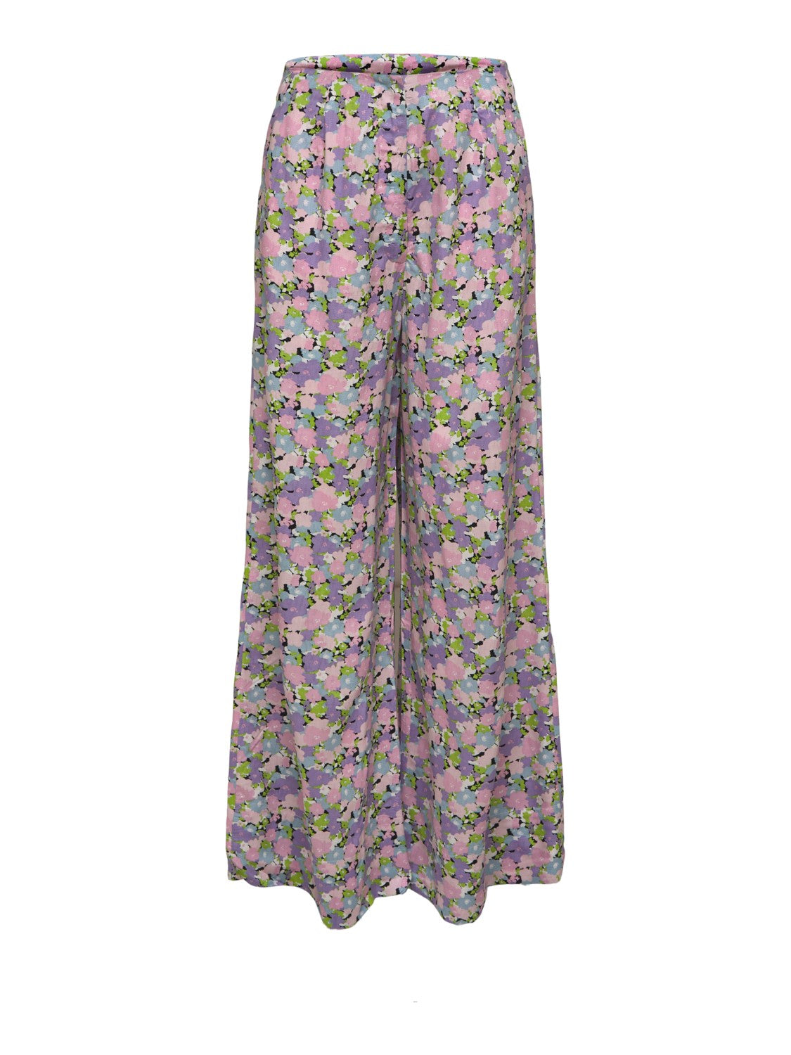 Judita HW Wide Pant - Violet Tulip AOP
