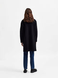 Darla Ls Knit Cardigan - Black