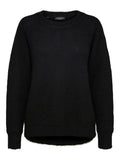 Lulu LS Knit O-Neck - Svart