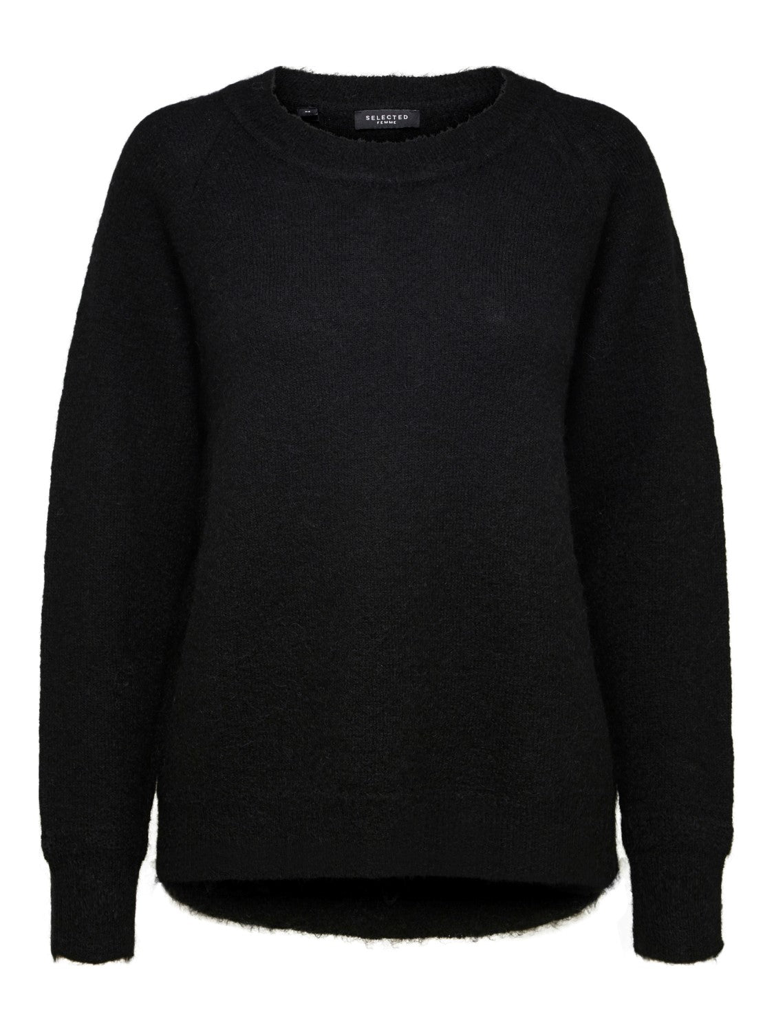 Lulu LS Knit O-Neck - Svart