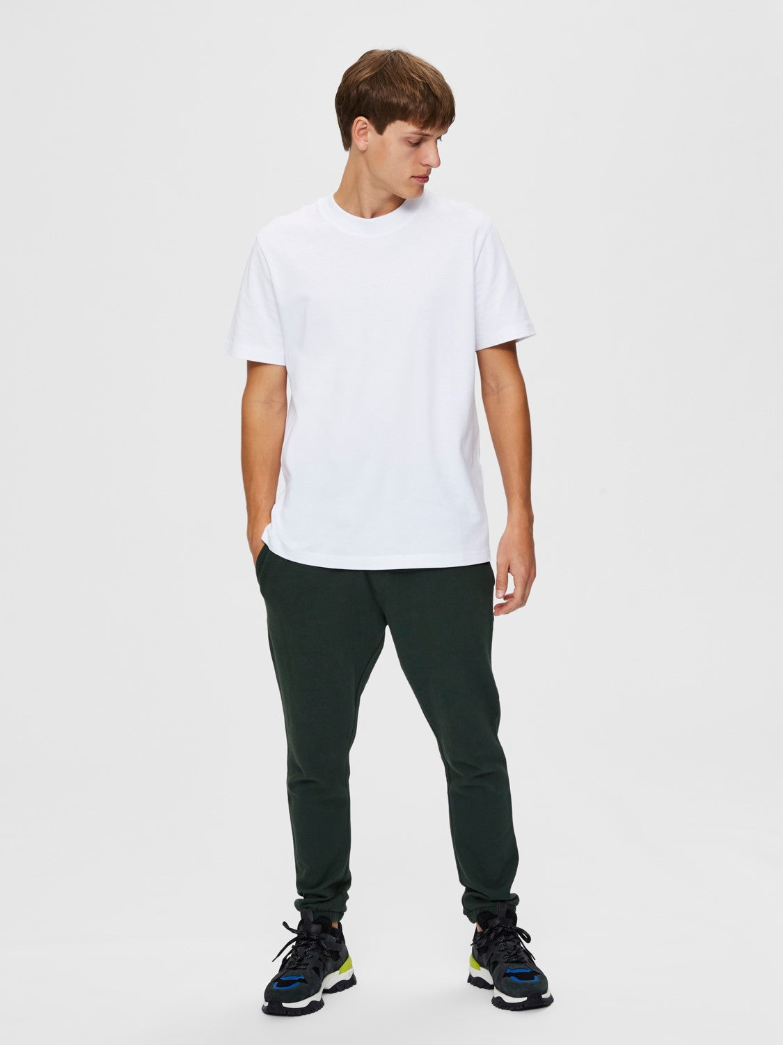 Relaxcolman SS O-Neck Tee - Bright White