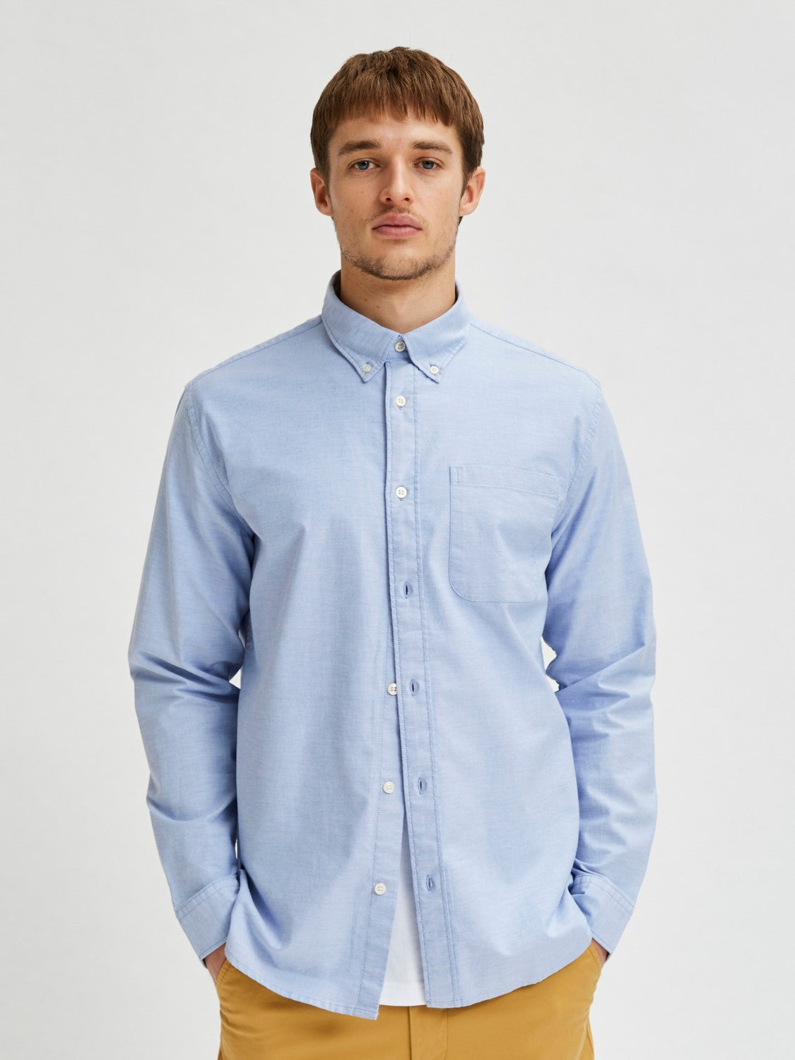Regrick-Ox Flex Shirt - Light Blue