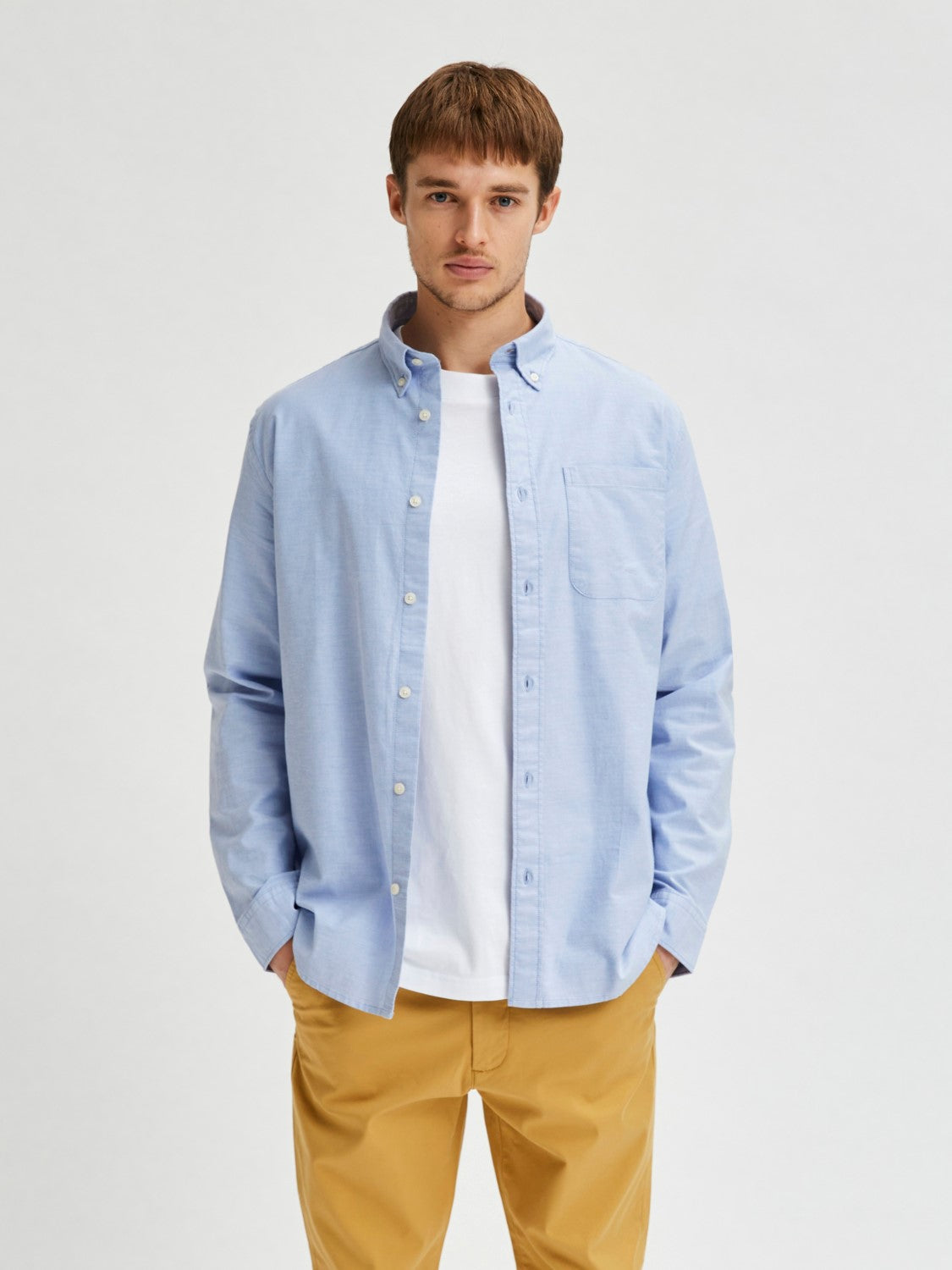 Regrick-Ox Flex Shirt - Light Blue