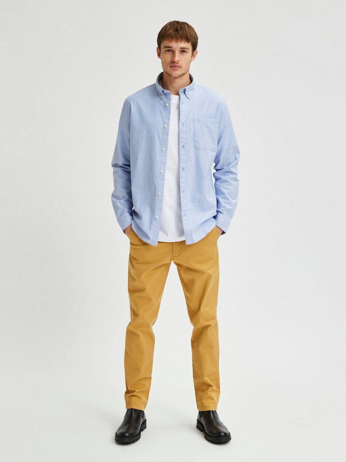 Regrick-Ox Flex Shirt - Light Blue
