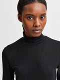 Mandy LS High Neck - Black